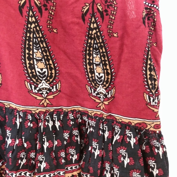 Raspberry Patterned Dress - Picture 4 of 4